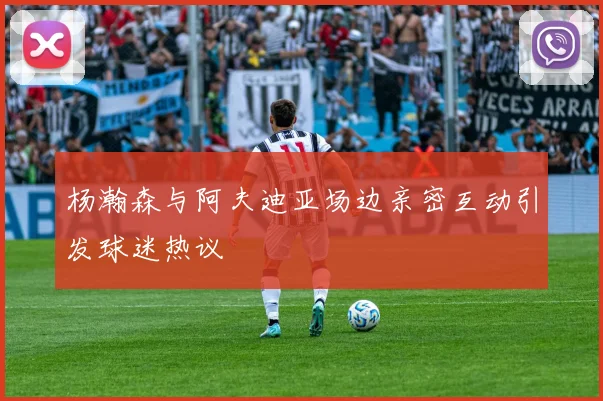 杨瀚森与阿夫迪亚场边亲密互动引发球迷热议